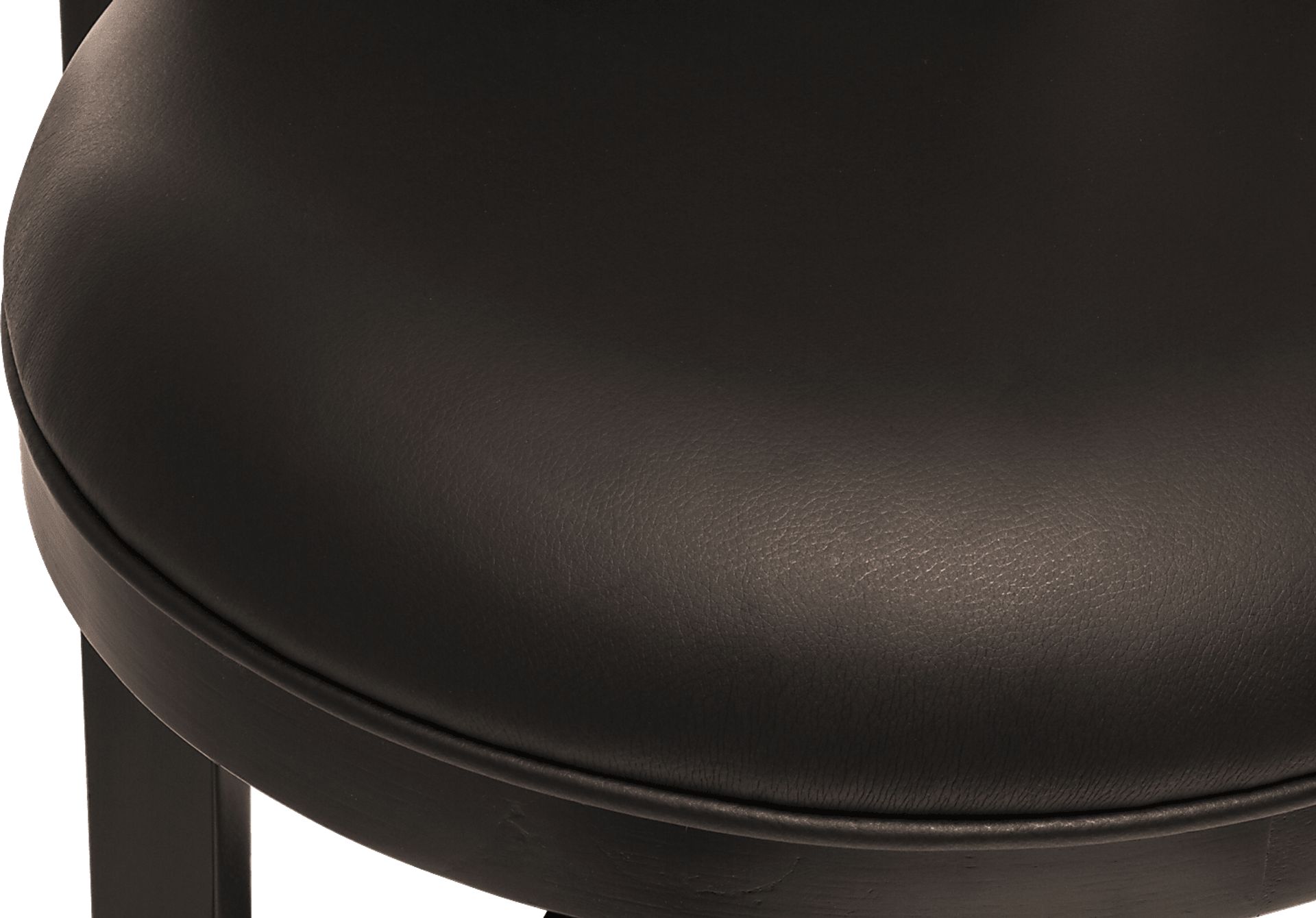 Vanburgh Black Swivel Counter Height Stool - Image 4