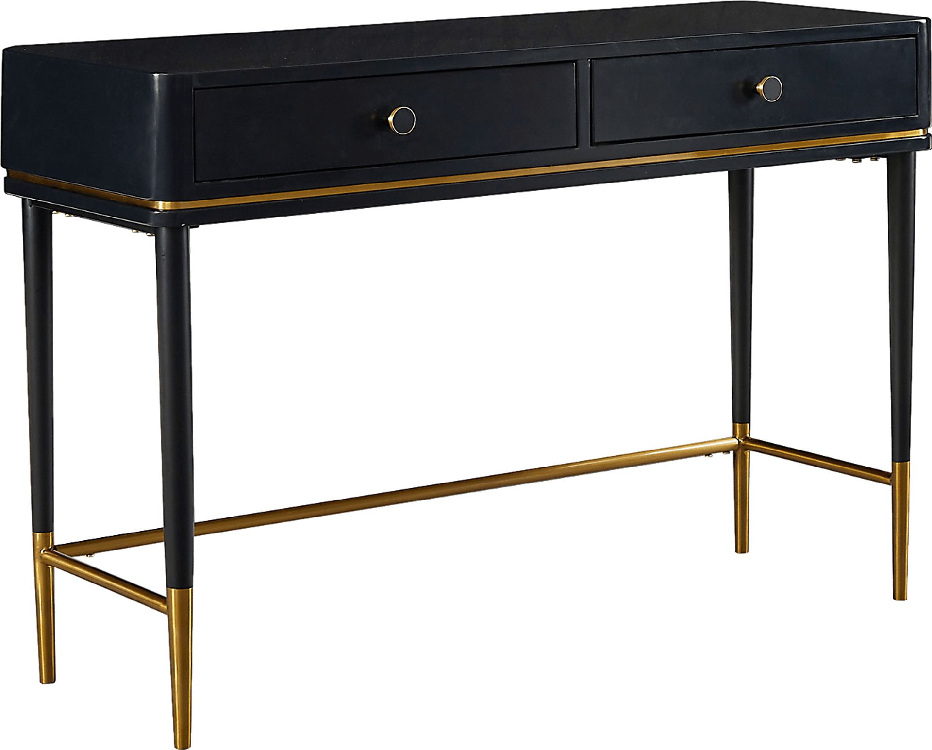 Vandam Black Desk - Image 1