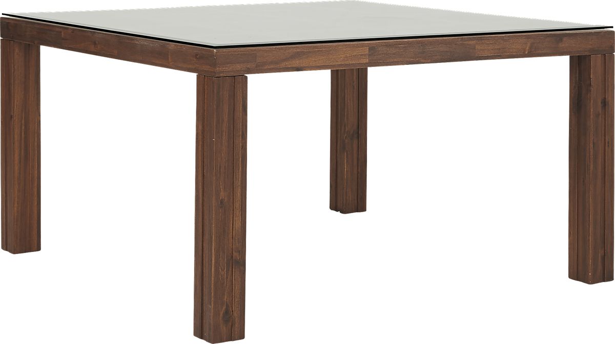 Vandele Brown Dark Wood Dining Table Rooms to Go