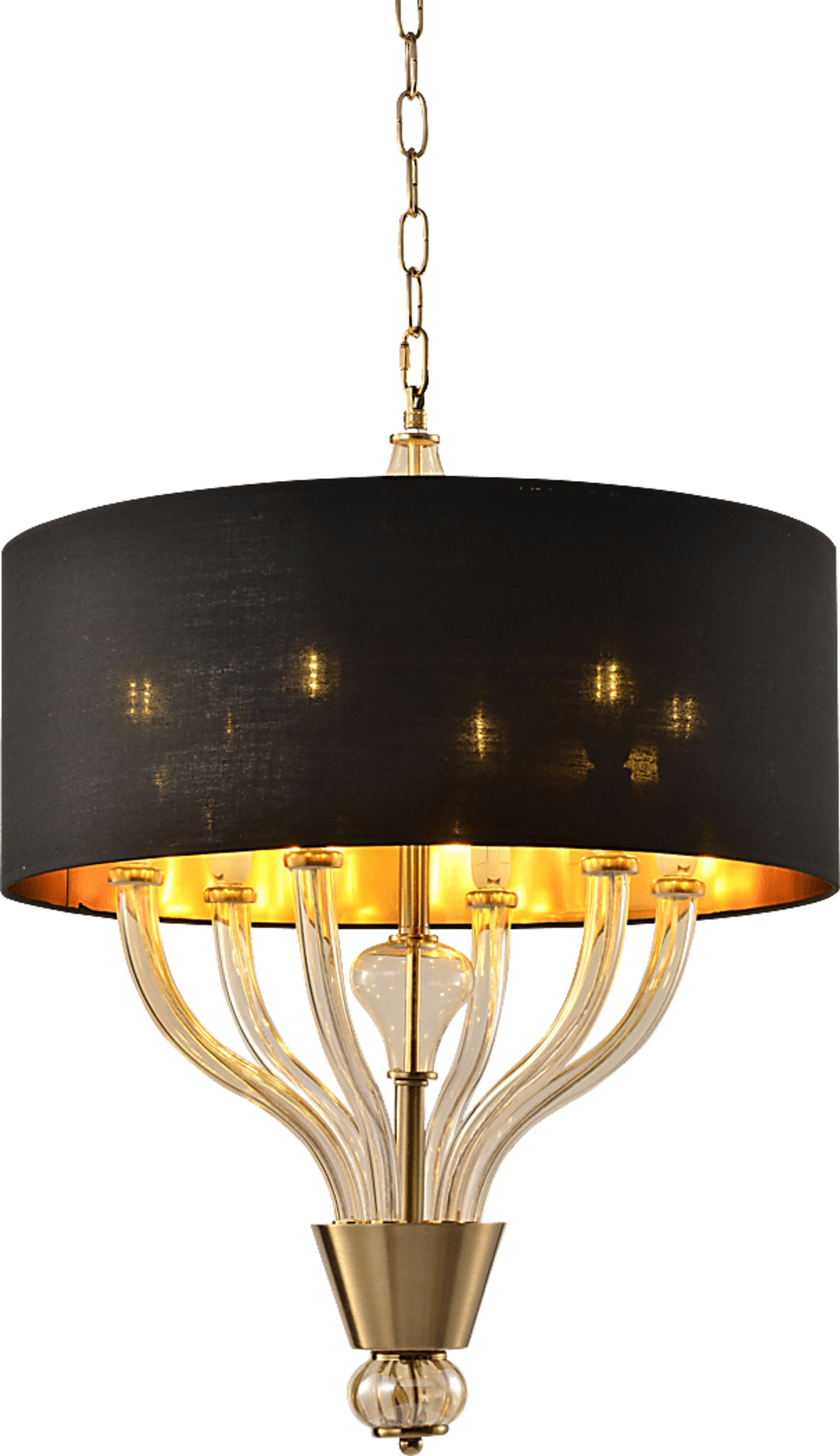 Vanderbilt Avenue Gold Chandelier - Image 1