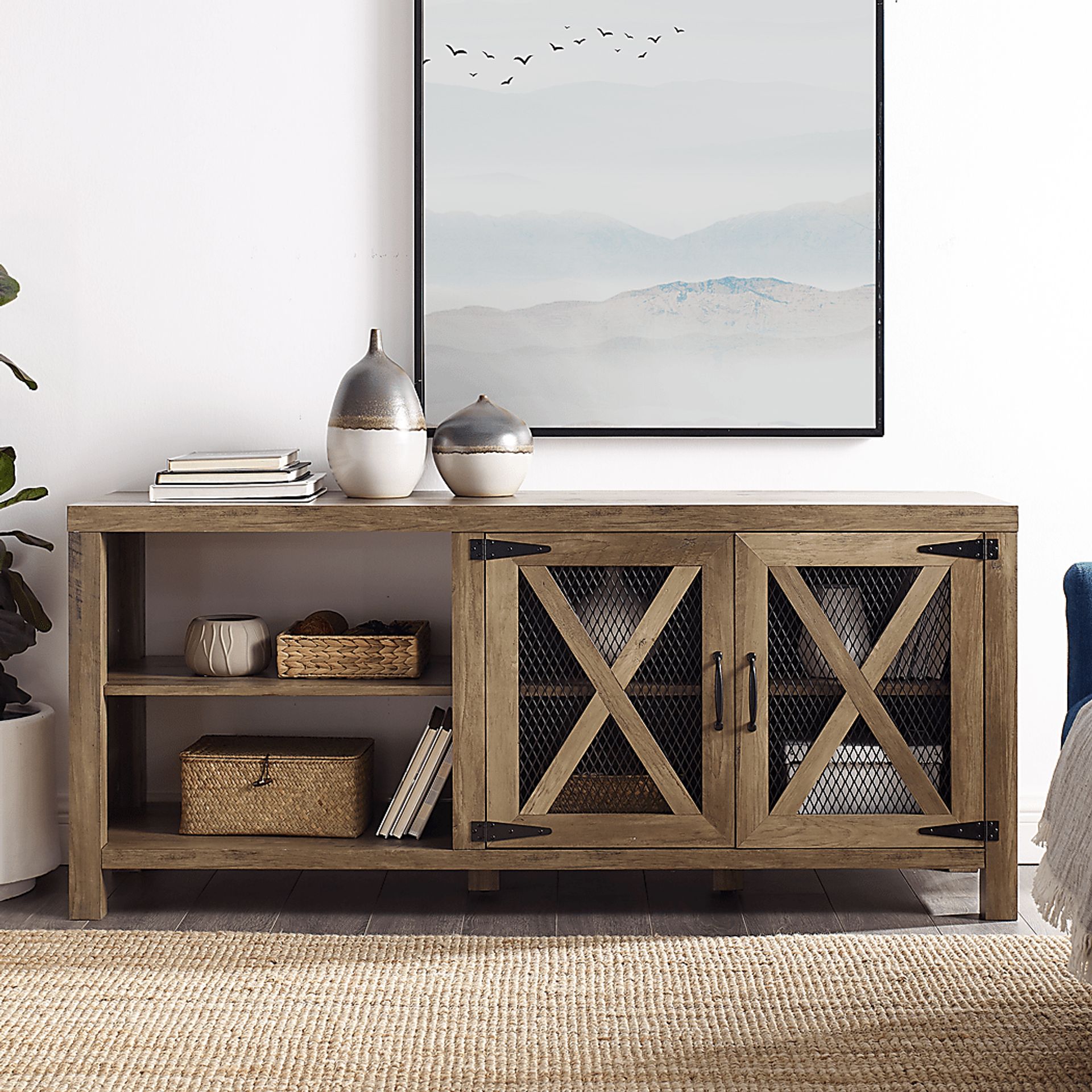 Vandorn Oak 58 in. Console - Image 4