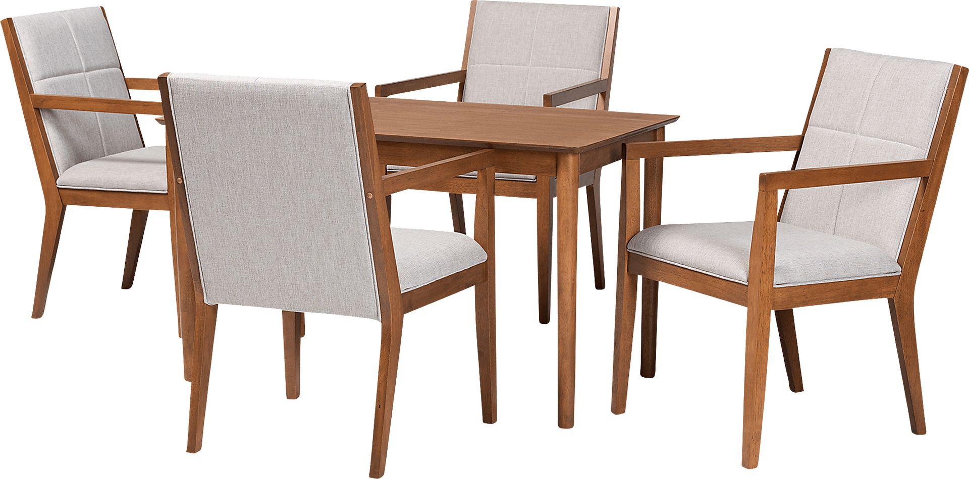Vanehu Beige 5 Pc Dining Set - Image 1