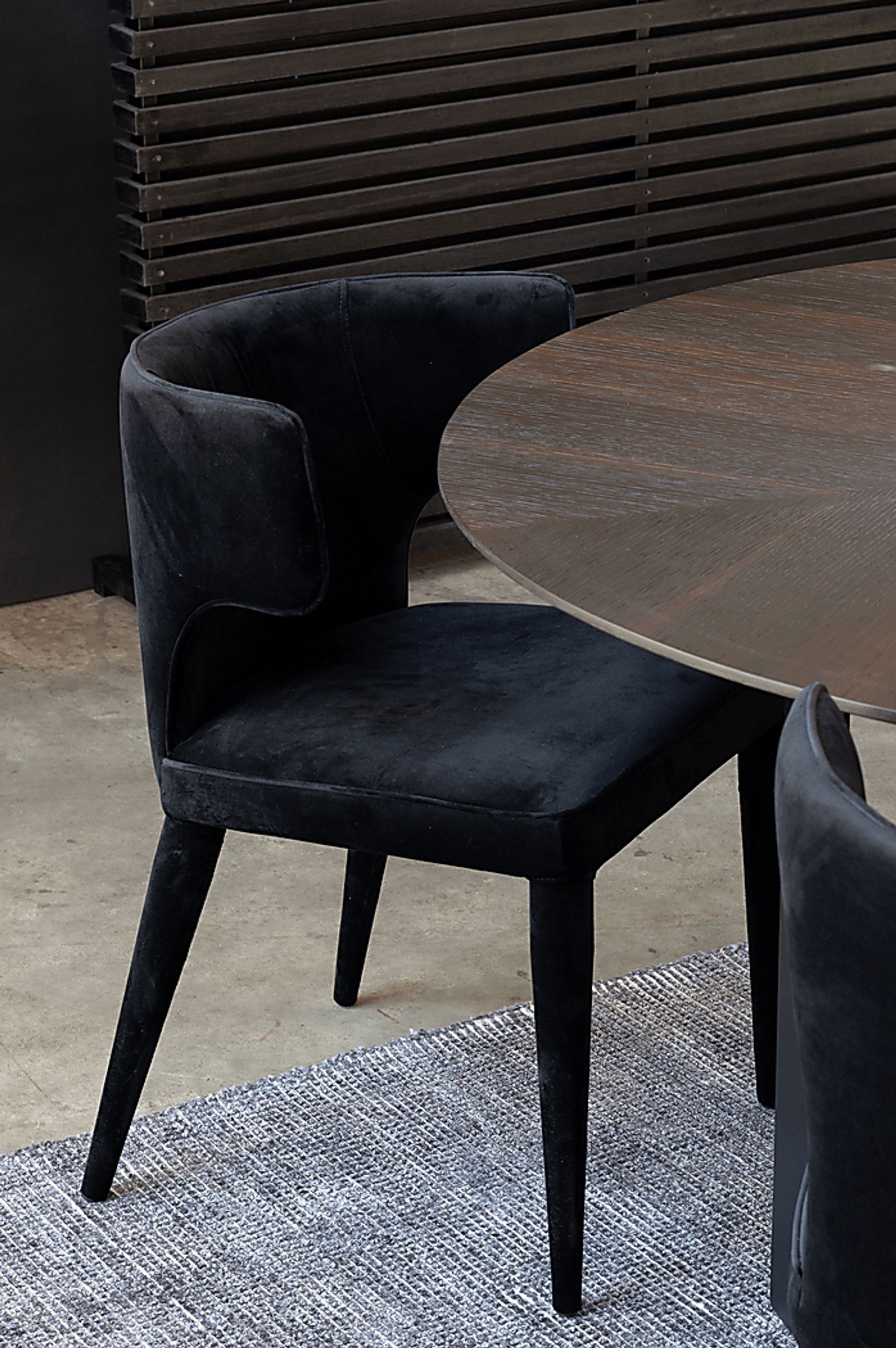 Vanette Black Side Chair - Image 7
