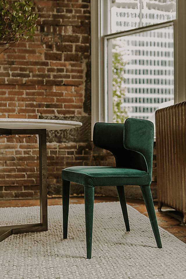Vanette Green Dining Chair - Thumbnail - Image 7