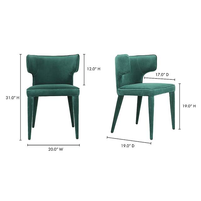 Vanette Green Dining Chair - Thumbnail - Image 8