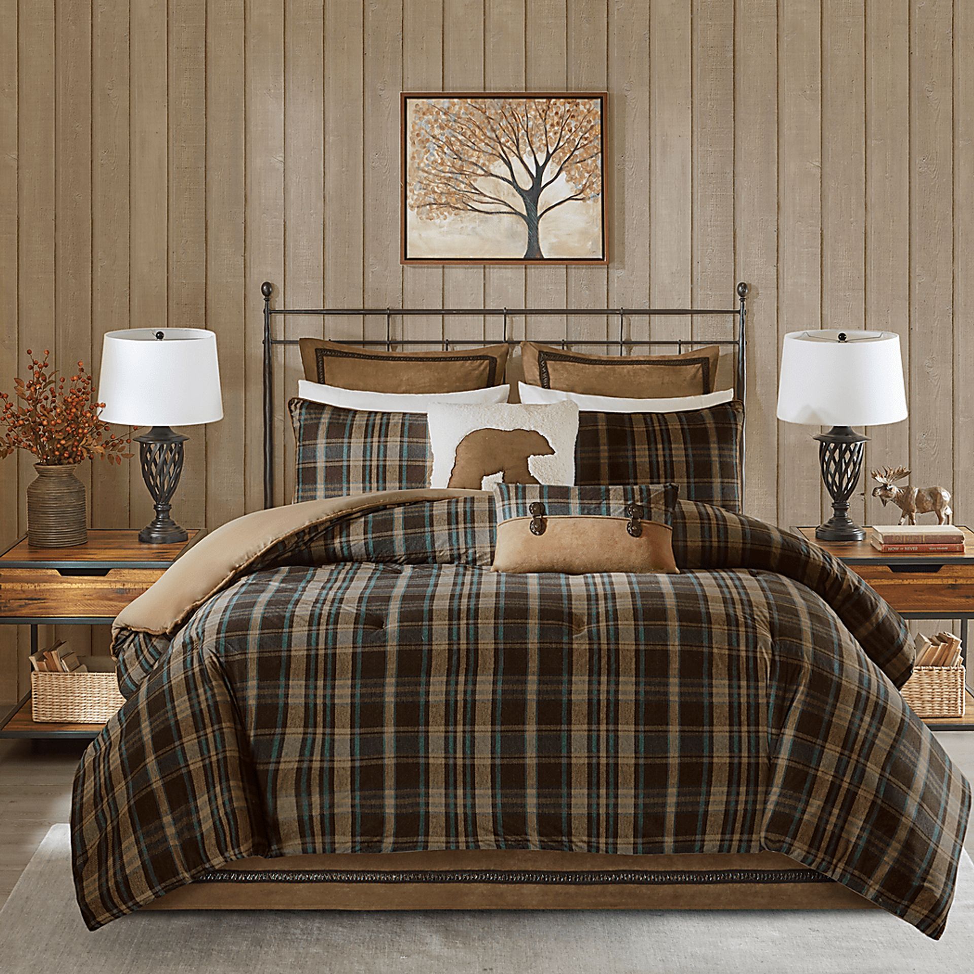 Vangie Multi Queen Comforter Set - Image 2