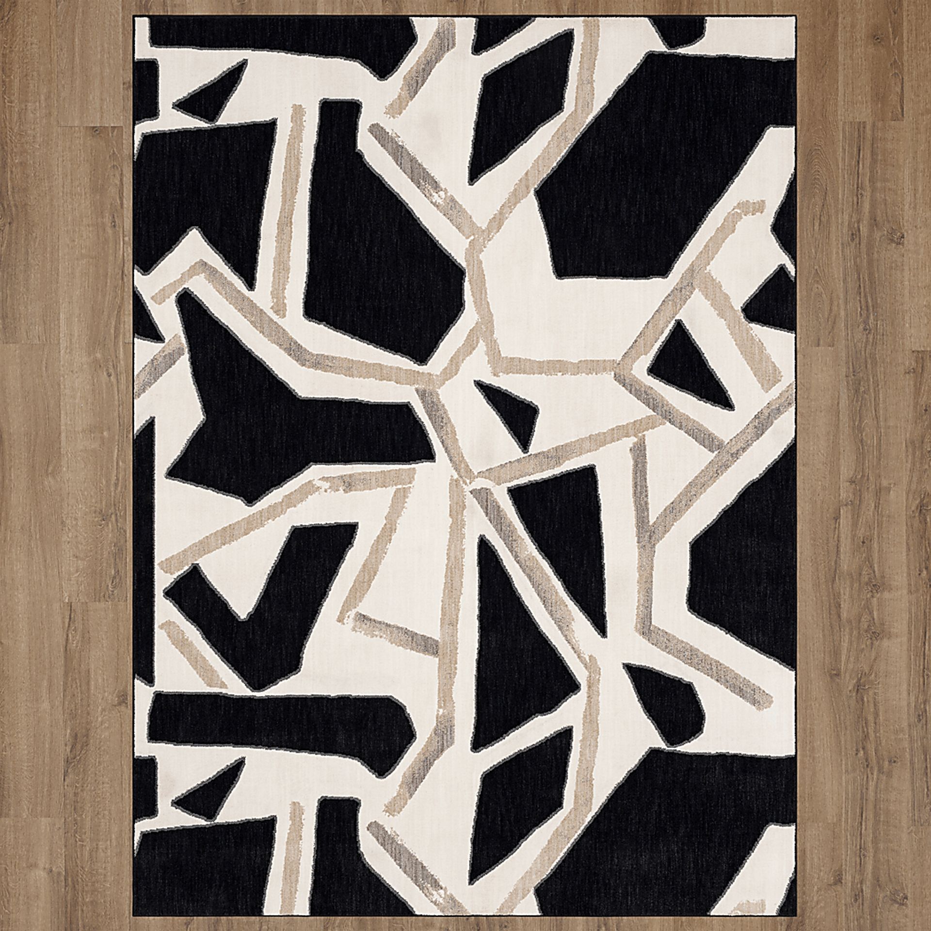 Stacy Garcia Vanita Black 5'3 x 7'10 Rug - Image 3