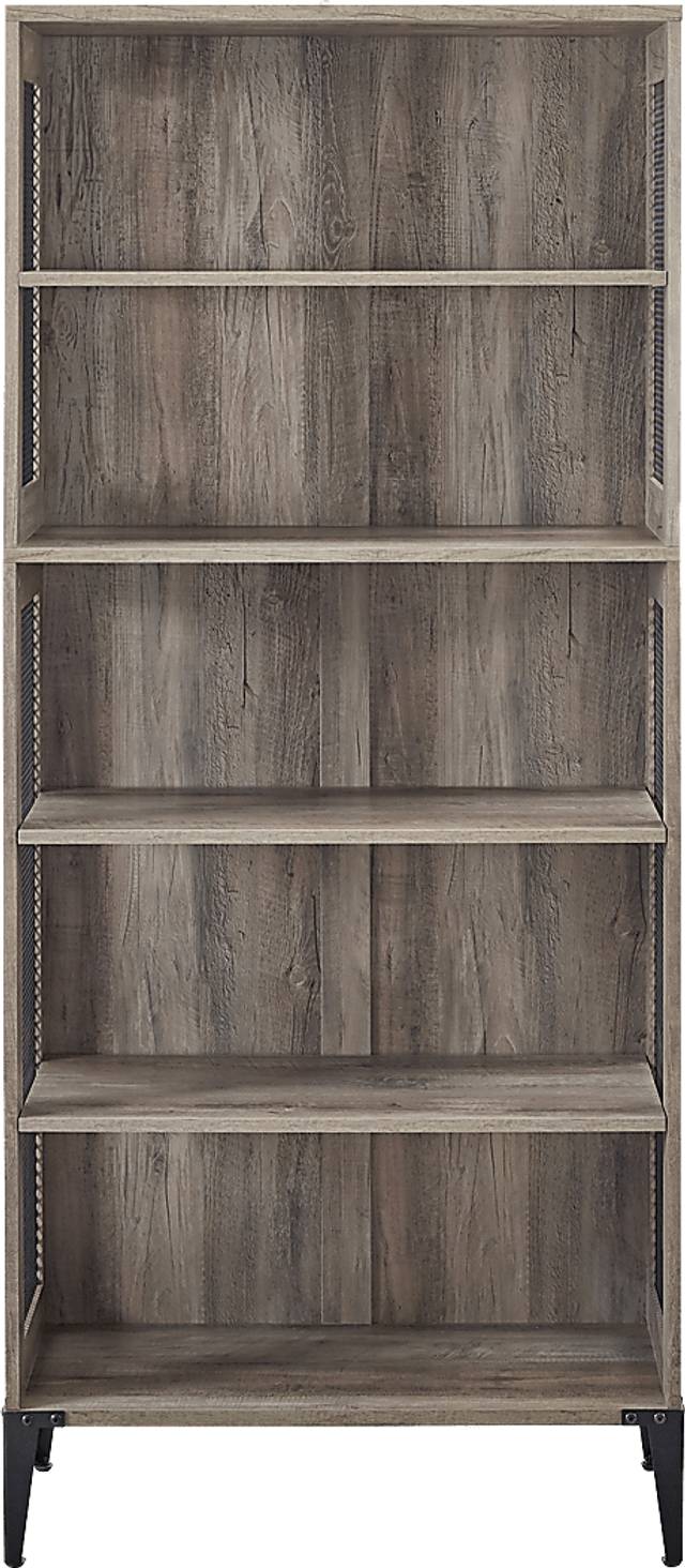 Vardall Gray Bookcase - Thumbnail - Image 2