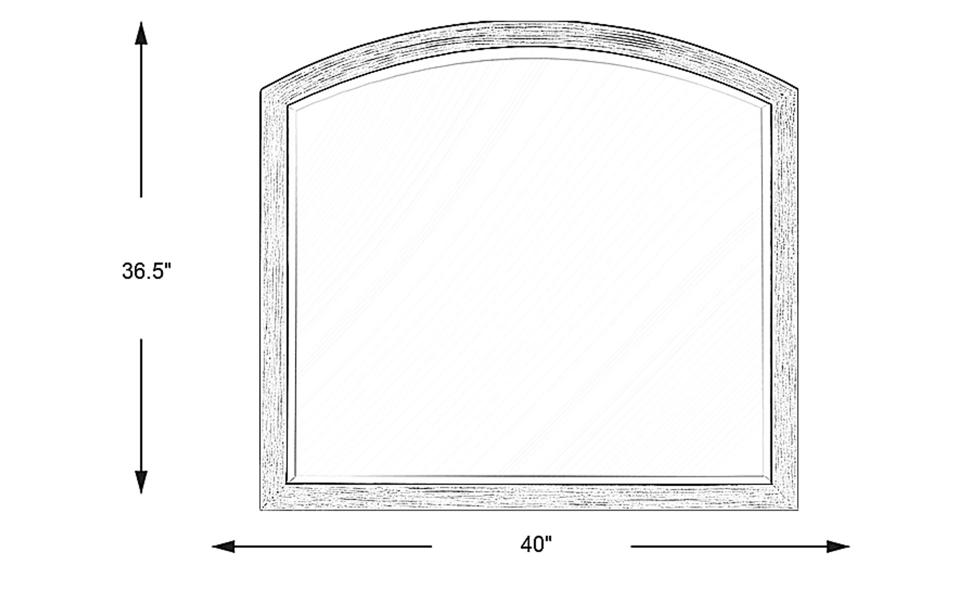 Dimension Image. Please refer to the Dimension Tab on this page for dimension details.