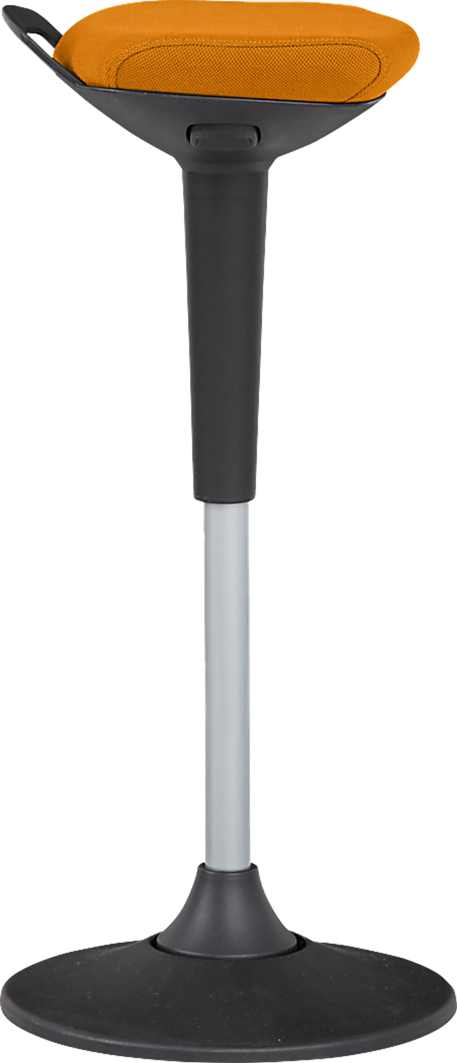 Vardry Orange Adjustable Desk Stool - Image 1