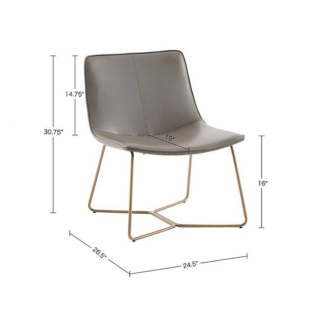 Varet Brown Accent Chair - Thumbnail - Image 9