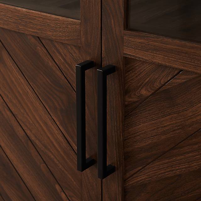 Vargon Walnut China Cabinet - Thumbnail - Image 5