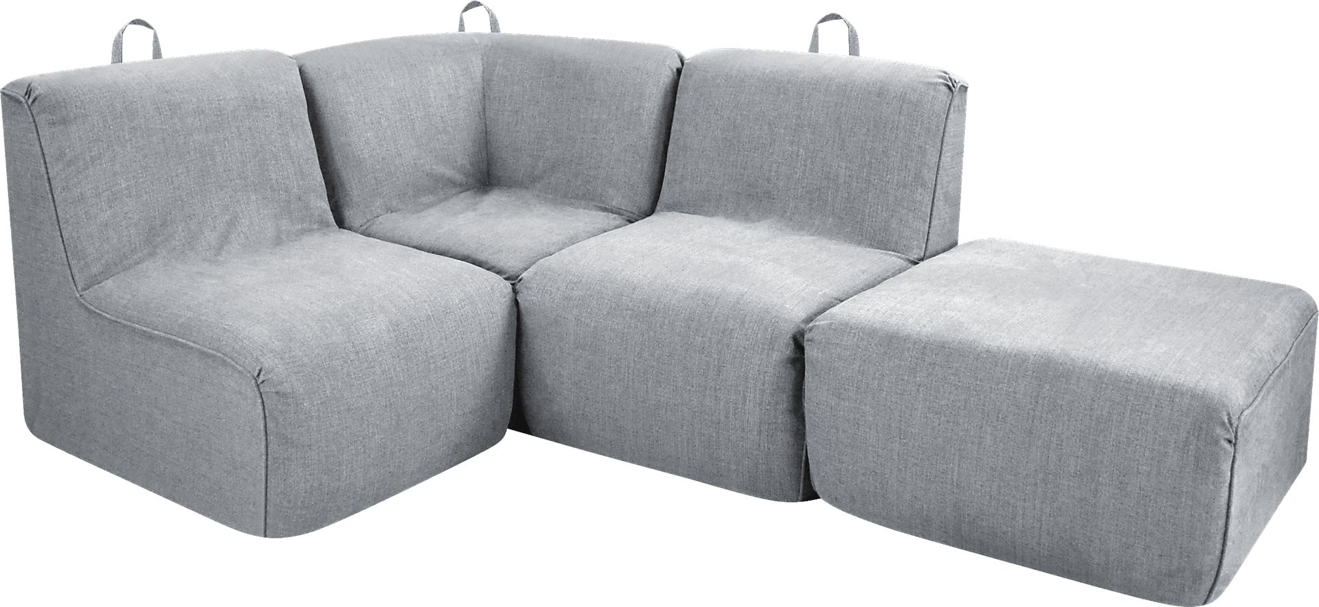 Varian Tween Gray Sectional - Image 1
