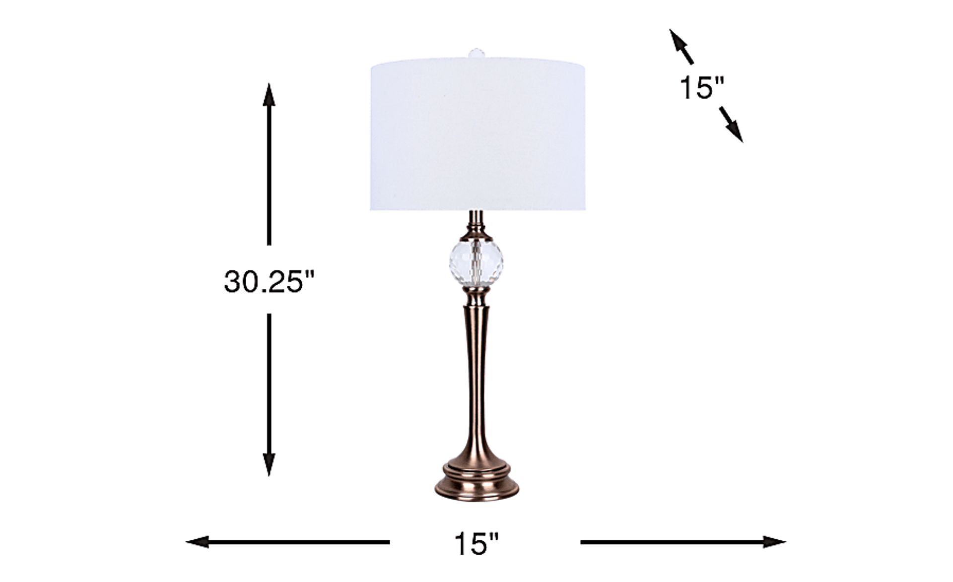 Dimension Image. Please refer to the Dimension Tab on this page for dimension details.