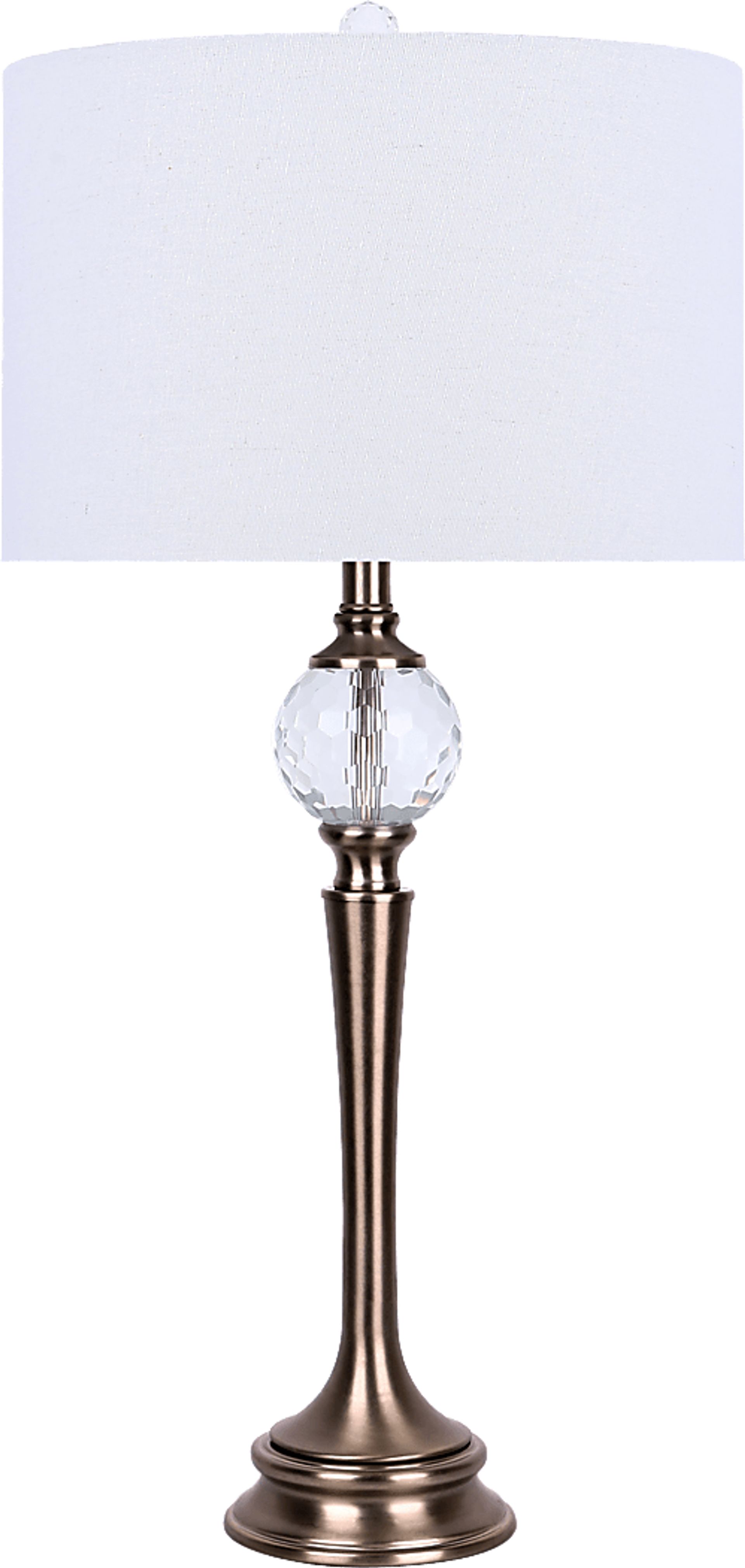 Varick Farm Champagne Table Lamp - Image 1