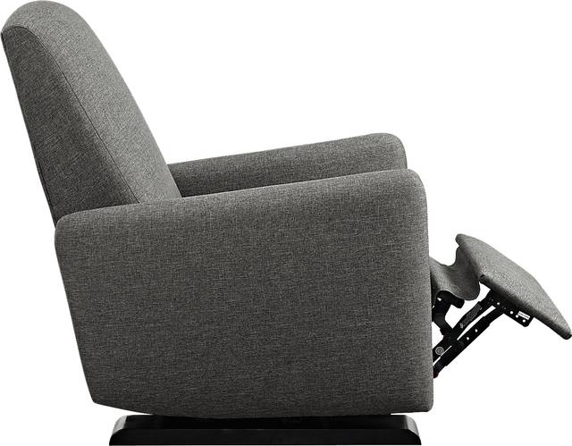 Nursery Varik Gray Glider Recliner - Thumbnail - Image 5
