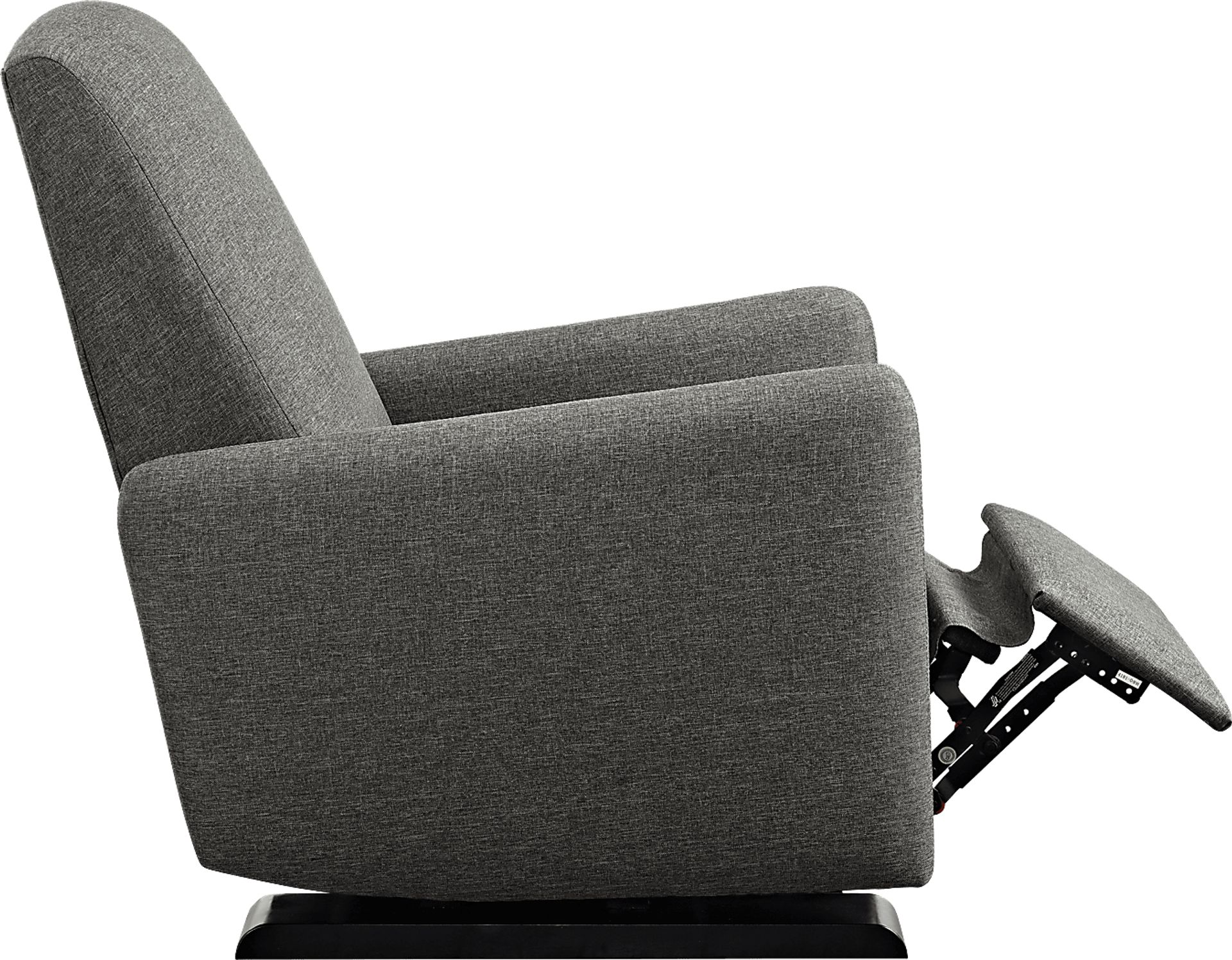 Nursery Varik Gray Glider Recliner - Image 5