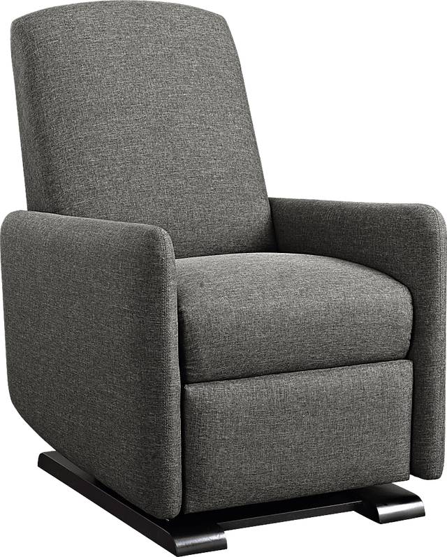 Nursery Varik Gray Glider Recliner - Thumbnail - Image 1
