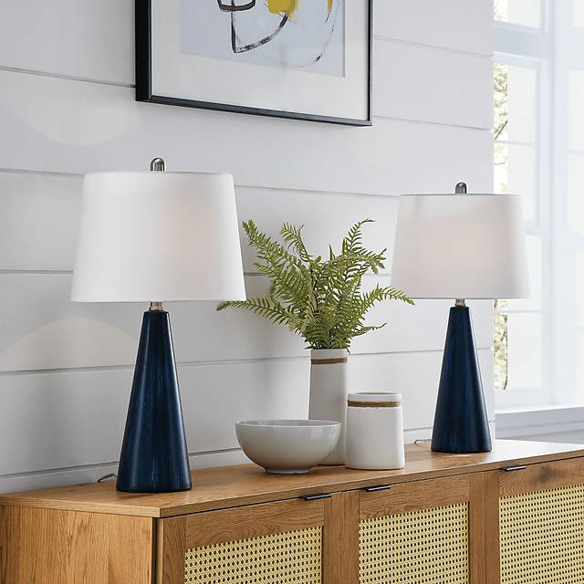 Varn Lane Blue Lamp, Set of 2 - Thumbnail - Image 2