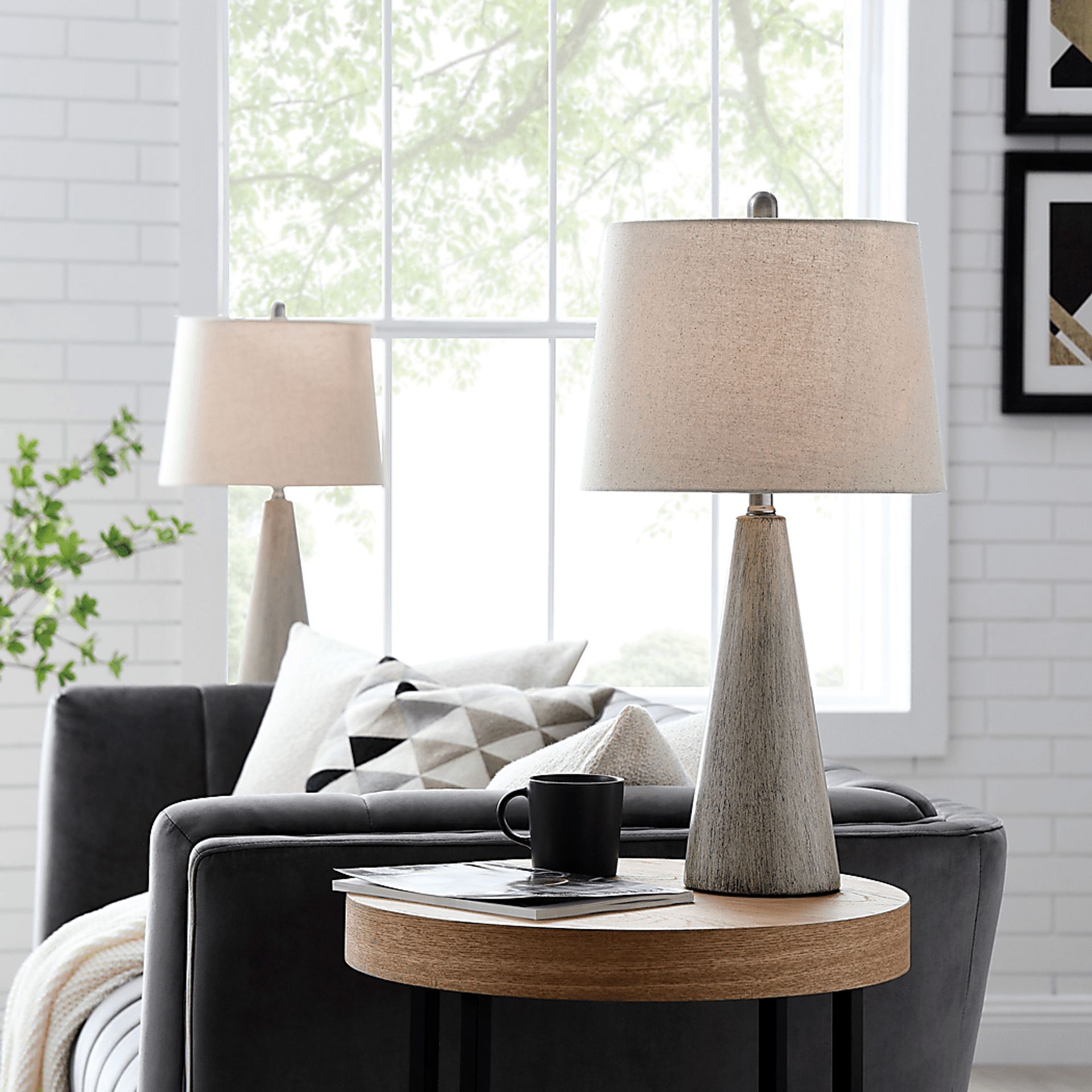 Varn Lane Brown Table Lamps, Set of 2 - Image 2