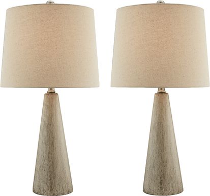 Varn Lane Brown Lamp, Set of 2