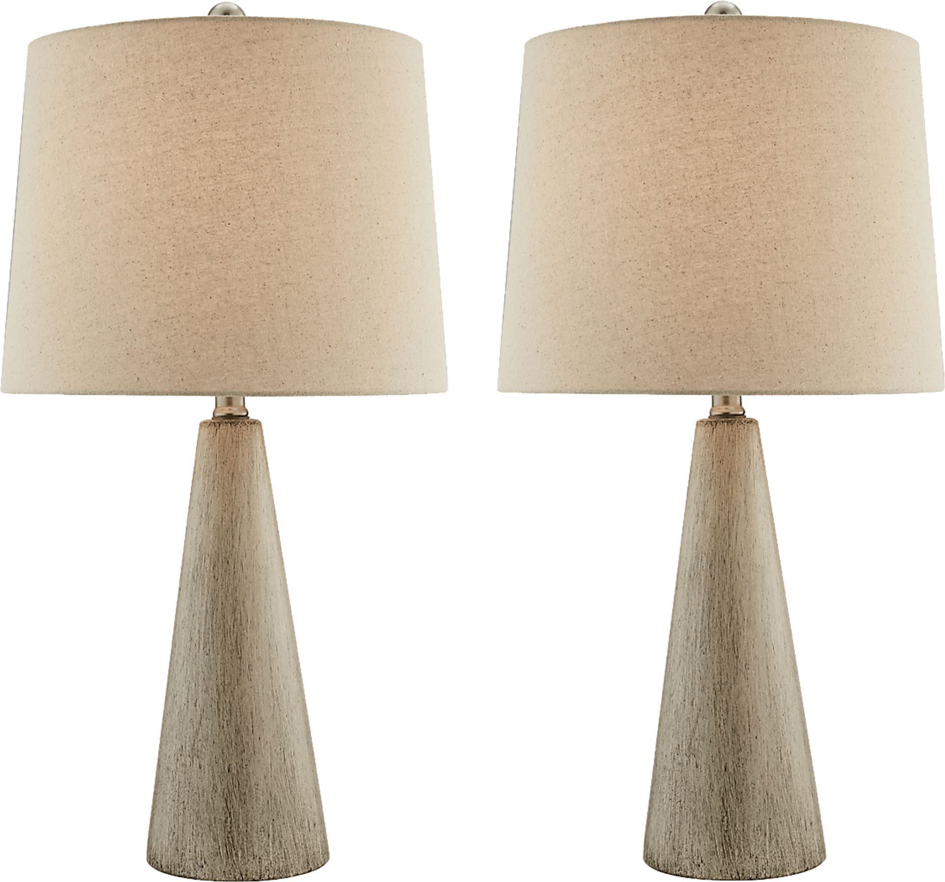 Varn Lane Brown Table Lamps, Set of 2 - Image 1