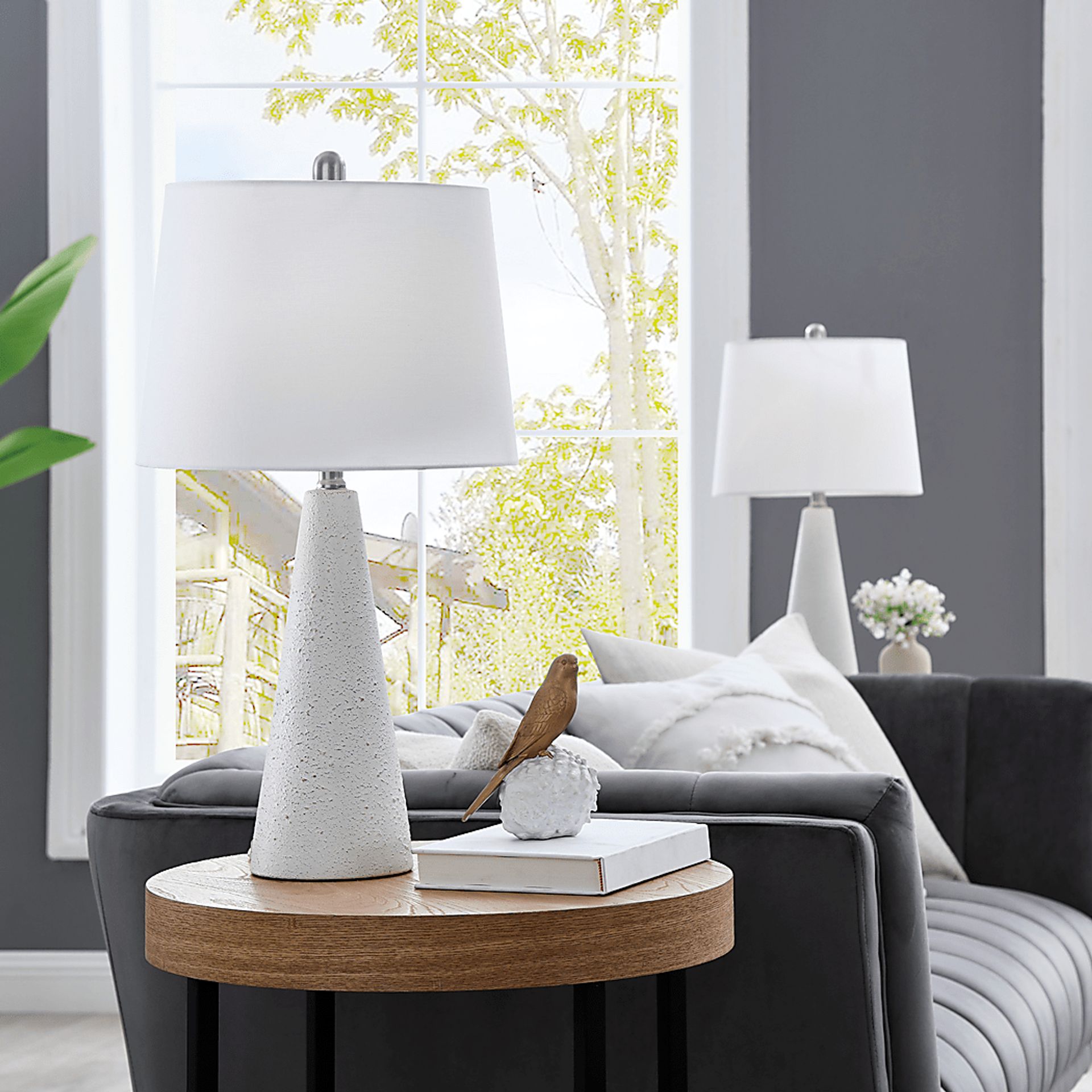Varn Lane White Table Lamps, Set of 2 - Image 2