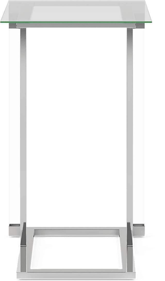 Varna Silver Chairside Table - Thumbnail - Image 2