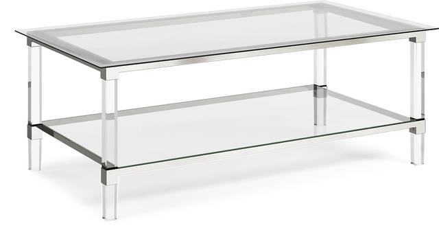Varna Silver Rectangle Cocktail Table - Thumbnail - Image 1