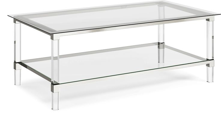 Varna Silver Rectangular Cocktail Table