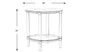 Varna Silver Gray Round End Table - Rooms To Go