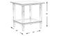 Varna Silver Gray End Table - Rooms To Go