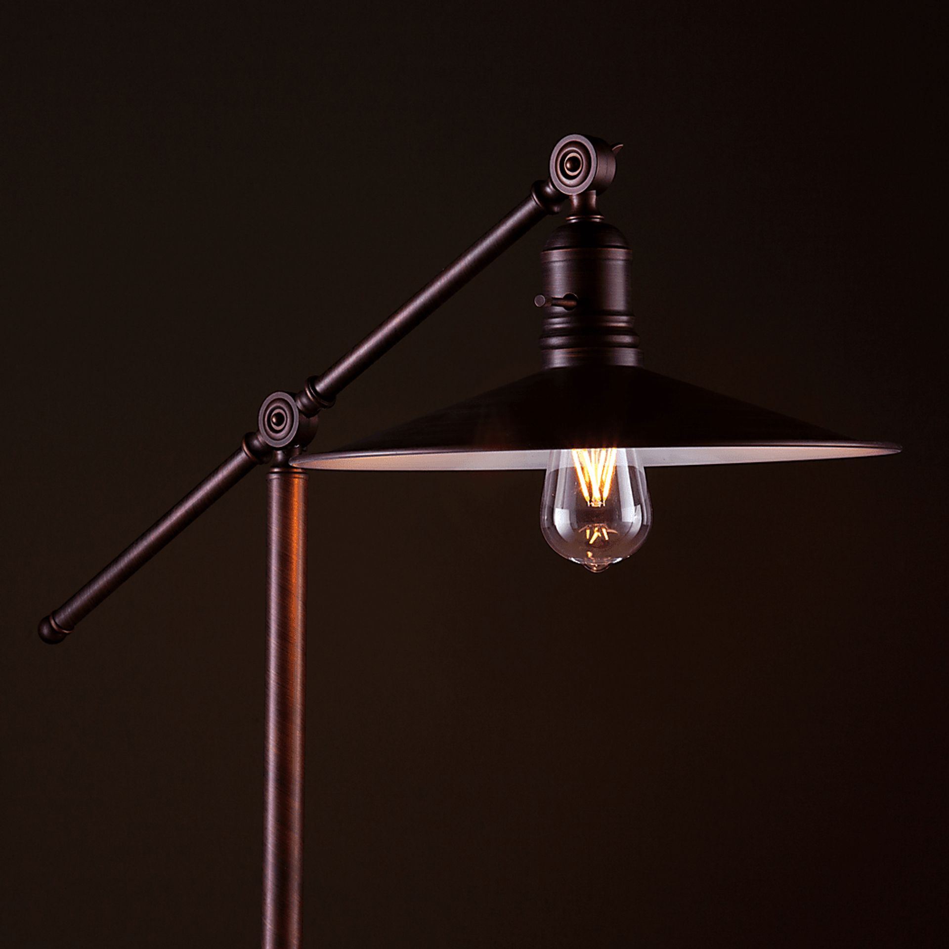 Varney Bronze Floor Lamp - Image 3
