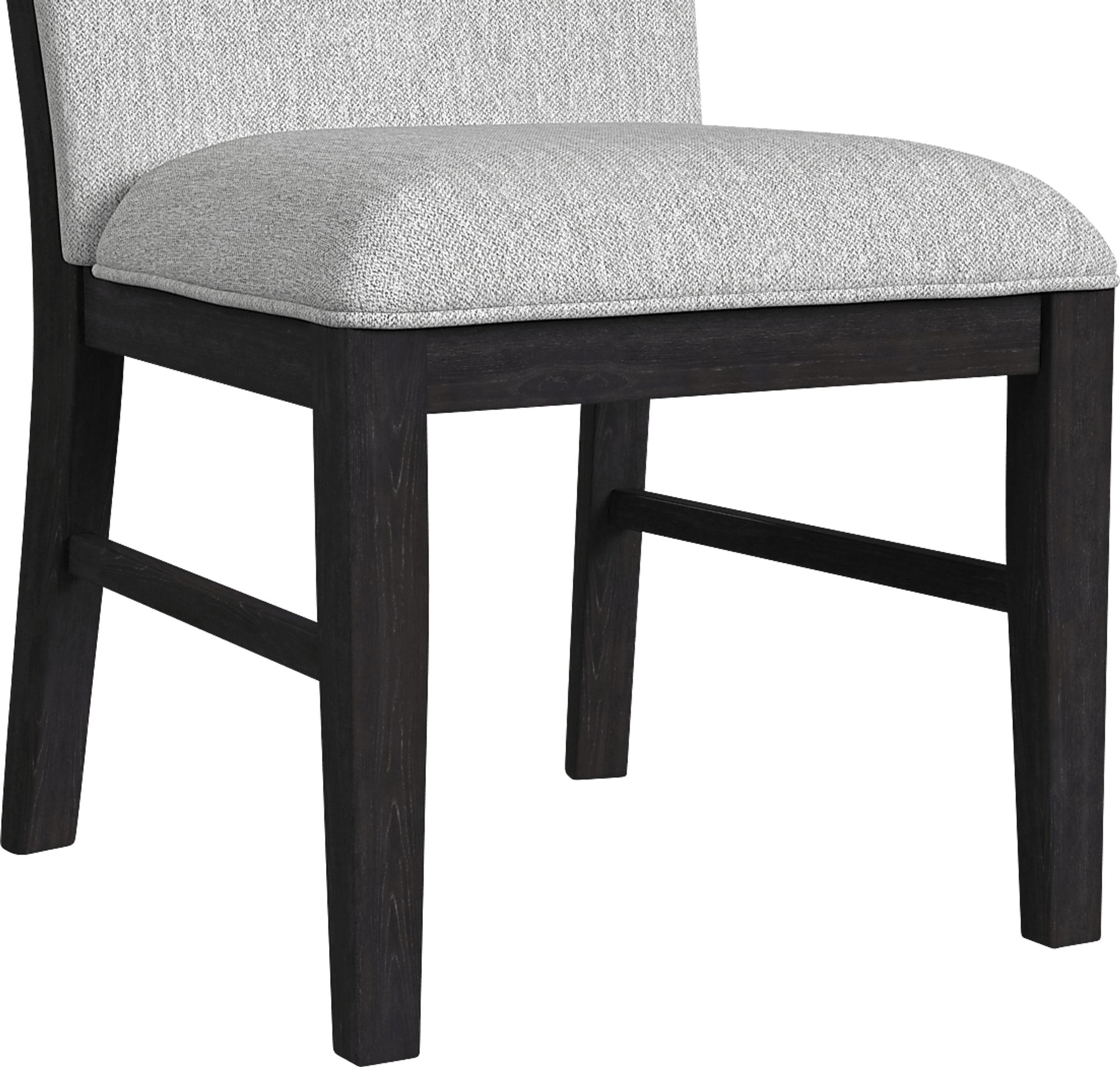 Varos Gray Side Chair, Set of 2 - Image 11