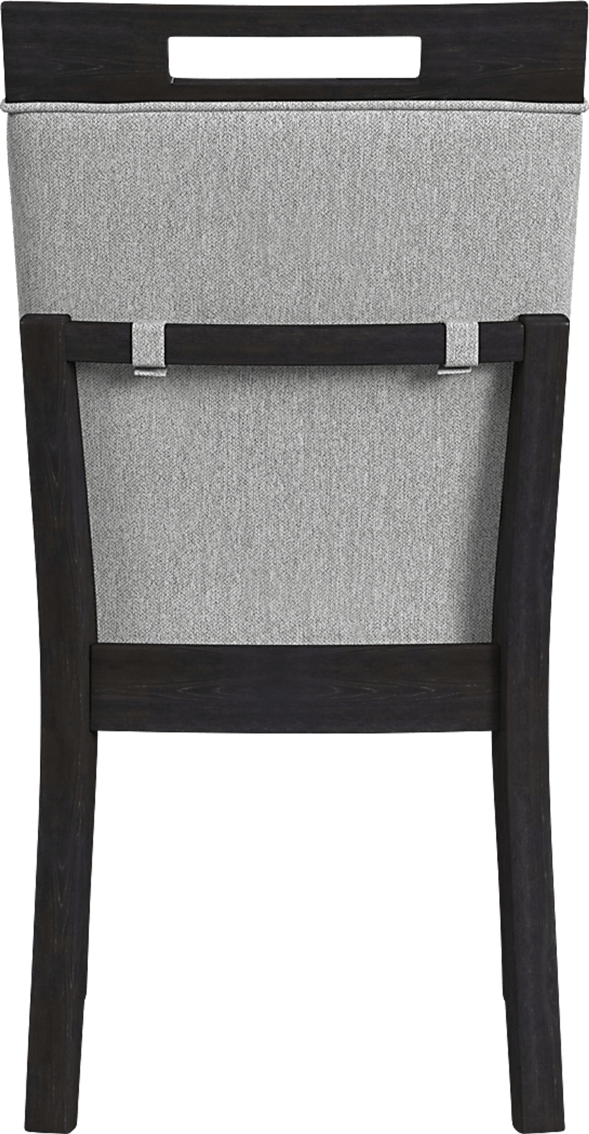 Varos Gray Side Chair, Set of 2 - Image 6