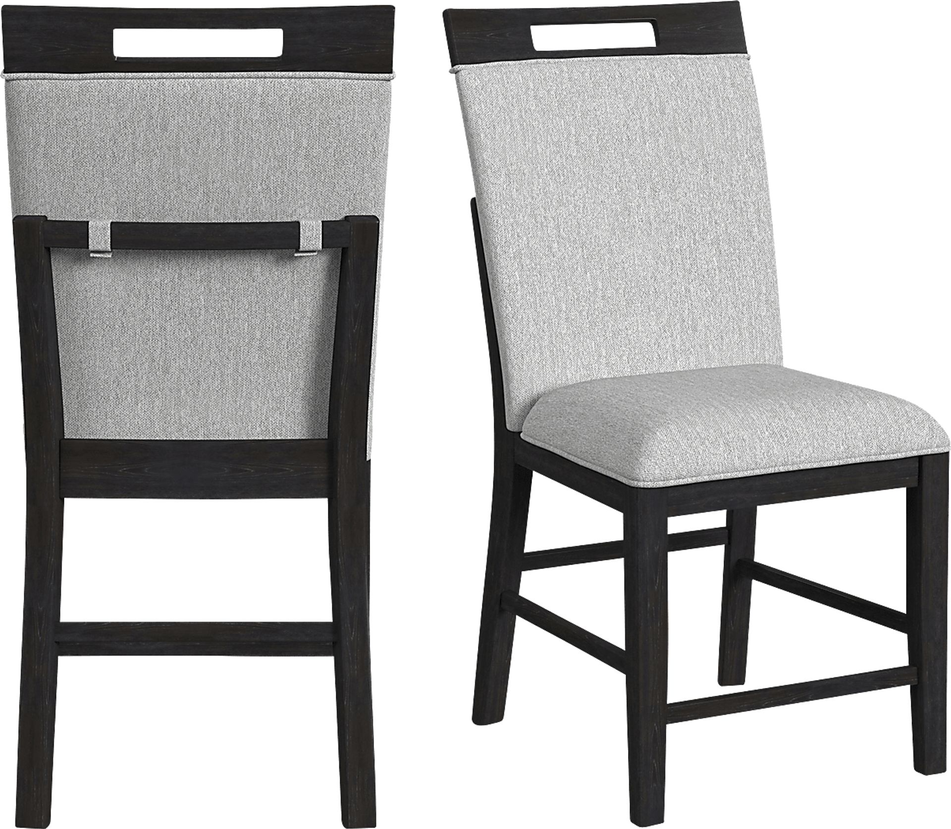 Varos Gray Side Chair - Image 7