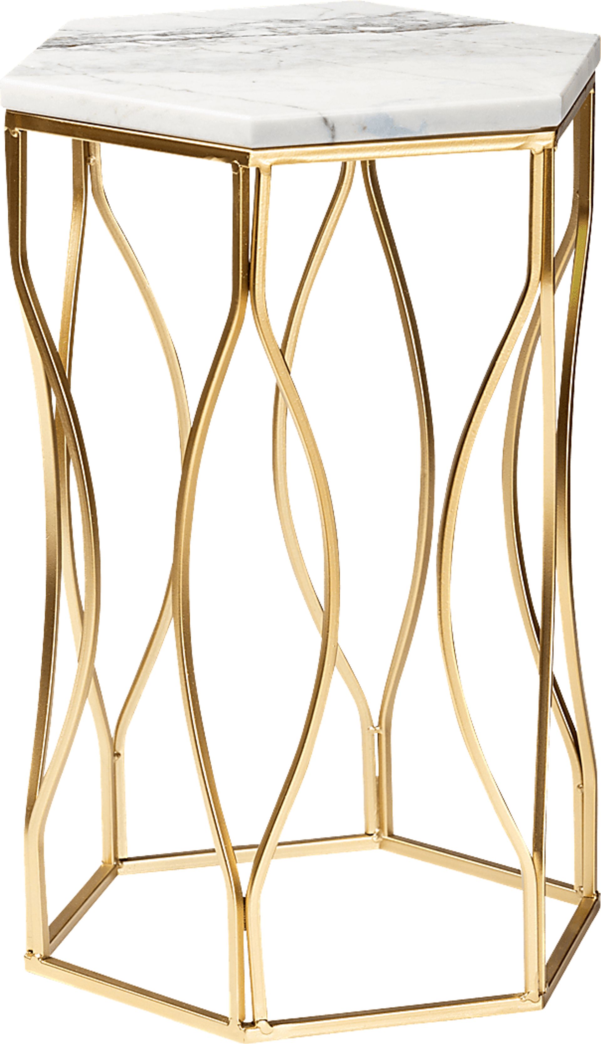 Vasend White End Table - Image 1