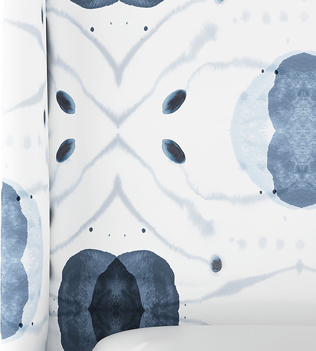 Vashti Blue Queen Upholstered Bed