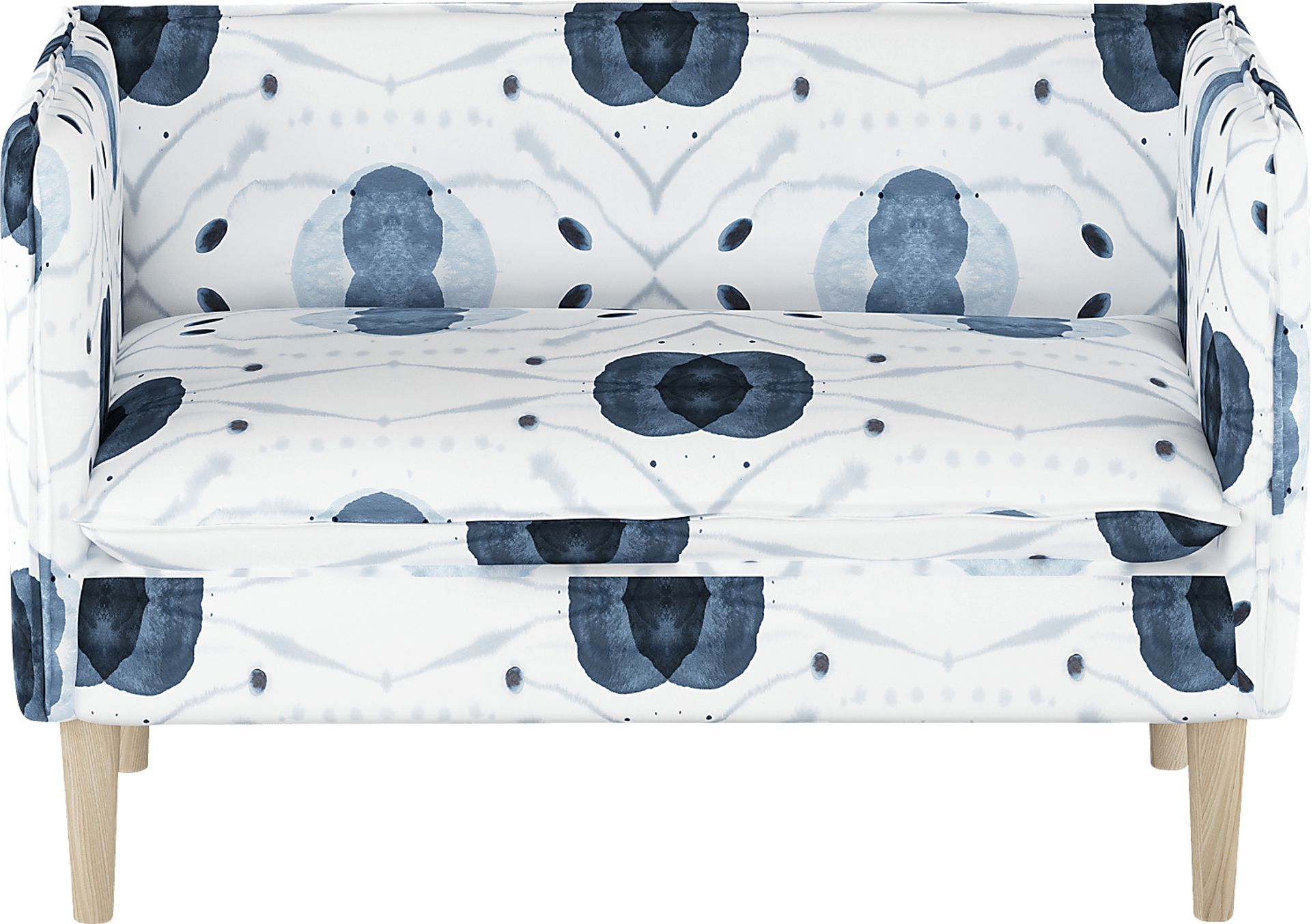 Vashti Blue Settee - Image 2