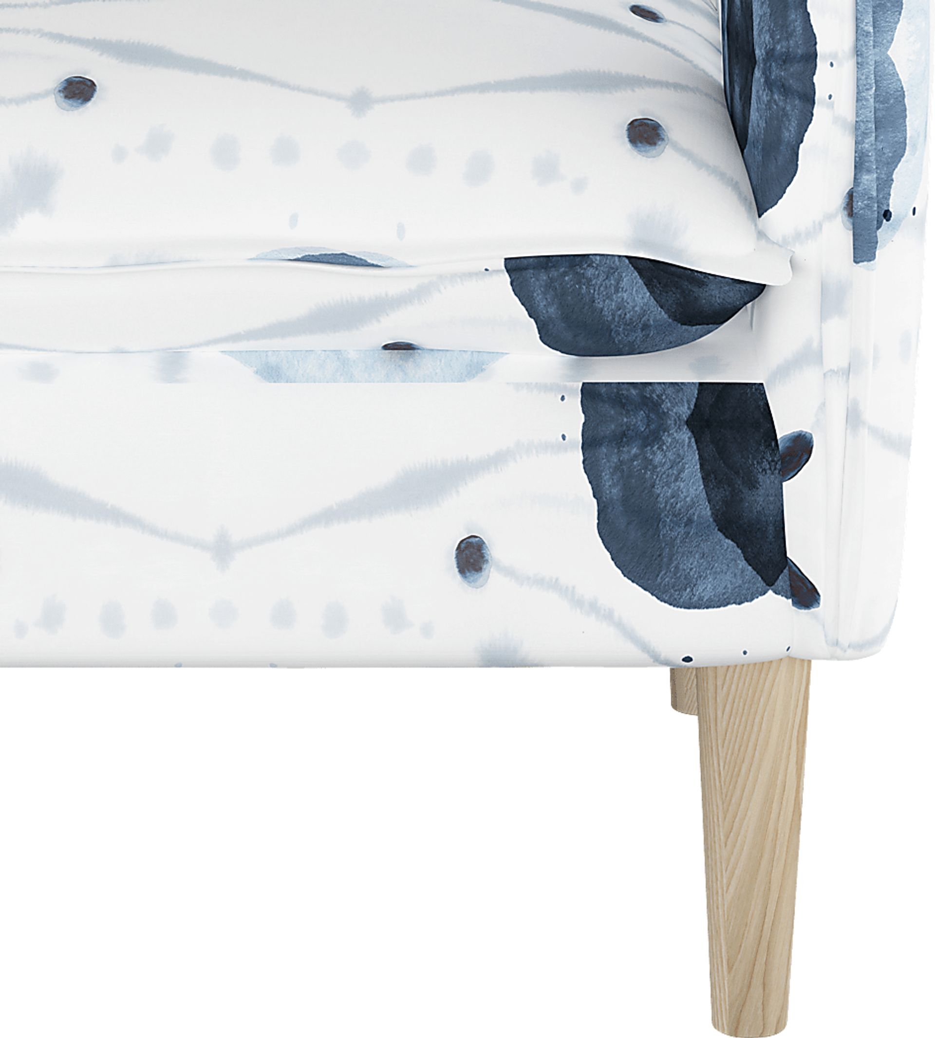 Vashti Blue Settee - Image 4