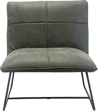 Vasocia Gray Accent Chair