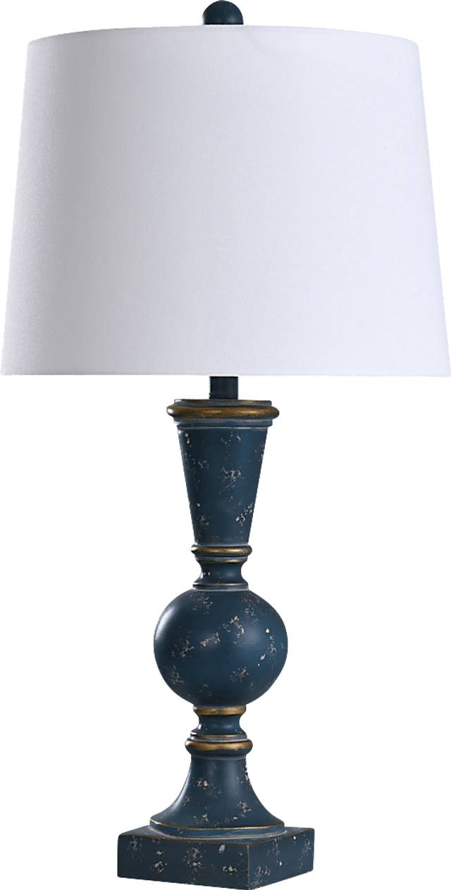 Vaughn Sea Blue Lamp - Thumbnail - Image 1
