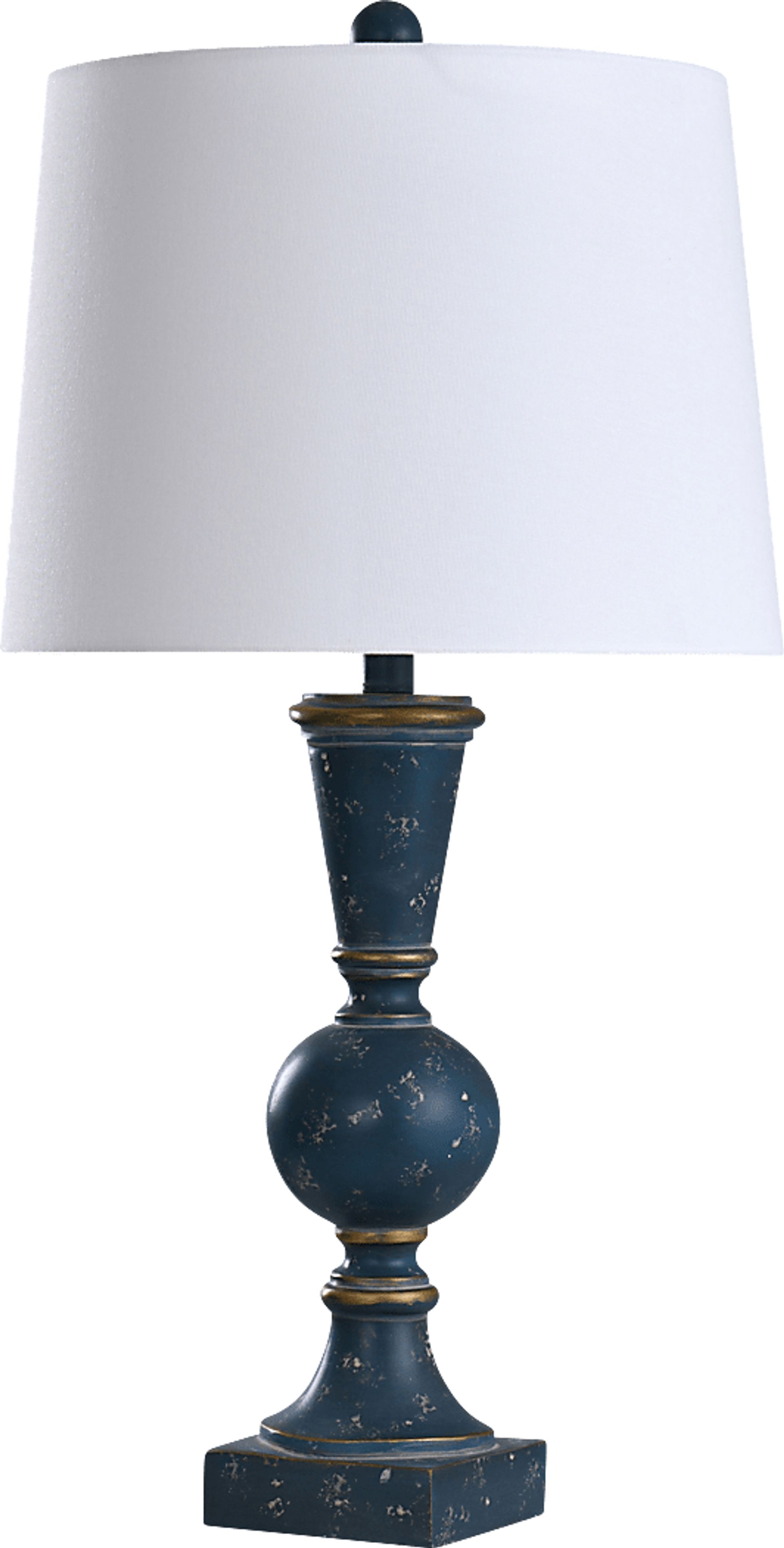 Vaughn Sea Blue Lamp - Image 1