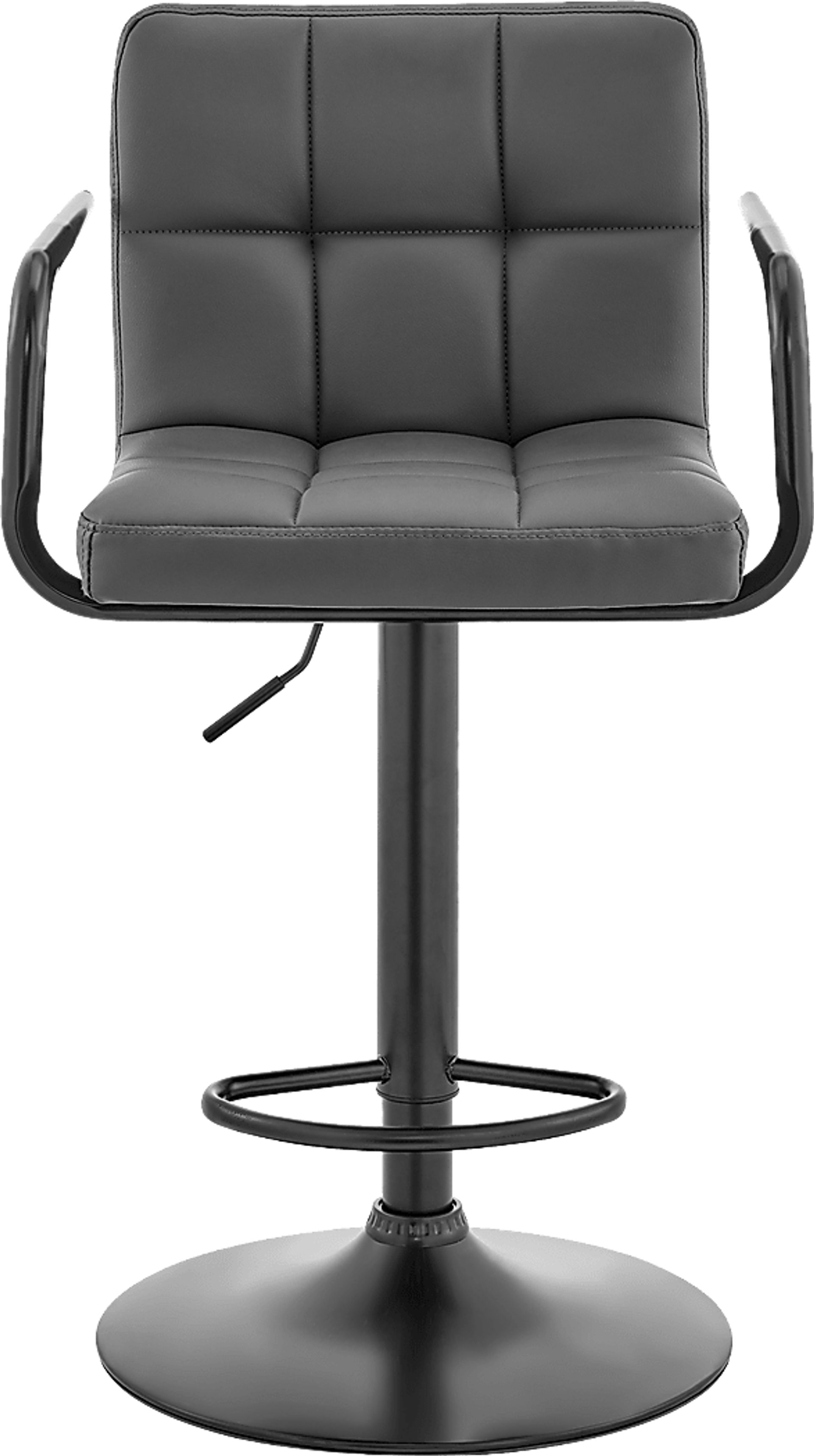 Vauthier Gray Bar Stool - Image 3