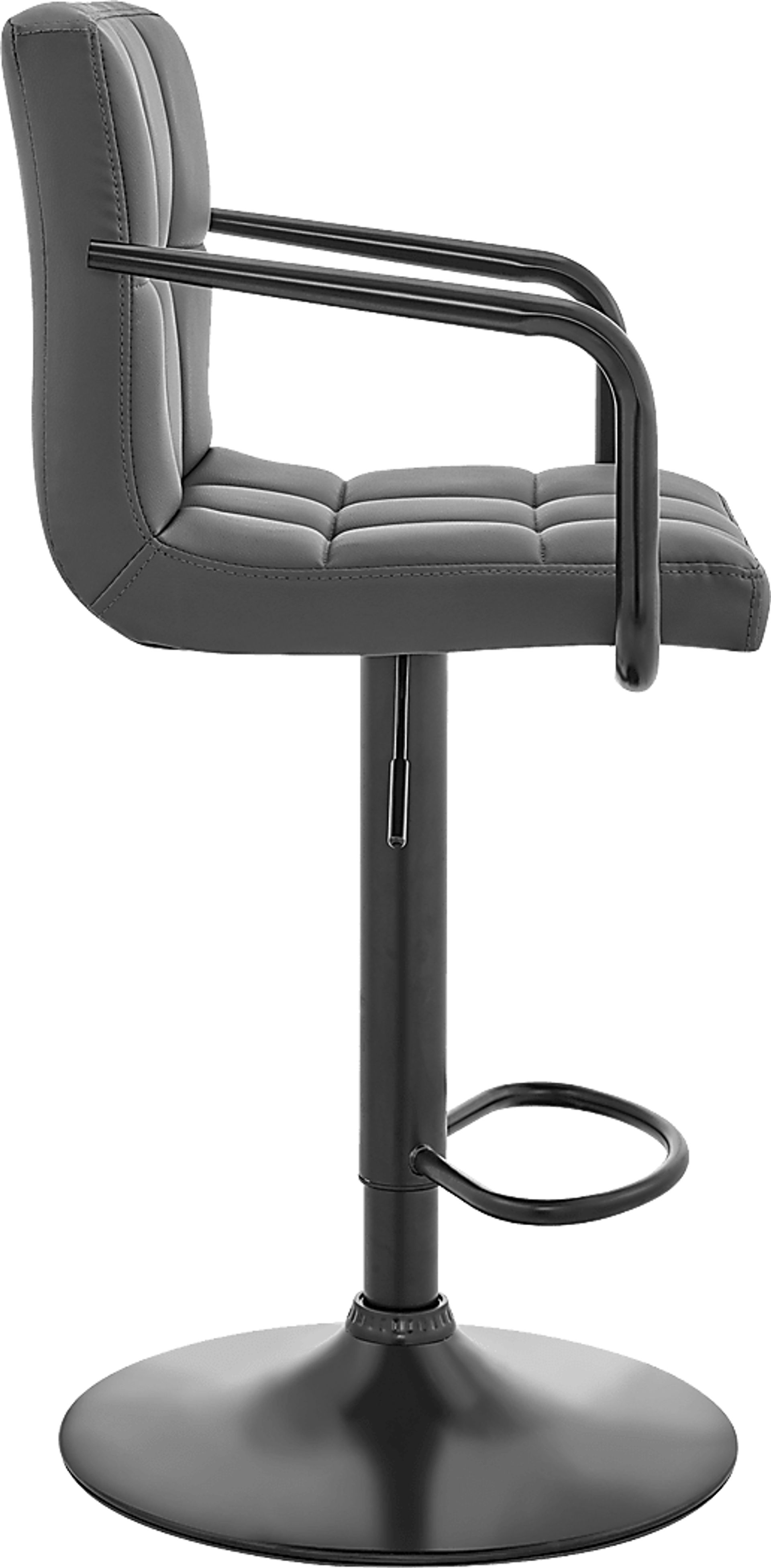Vauthier Gray Bar Stool - Image 4