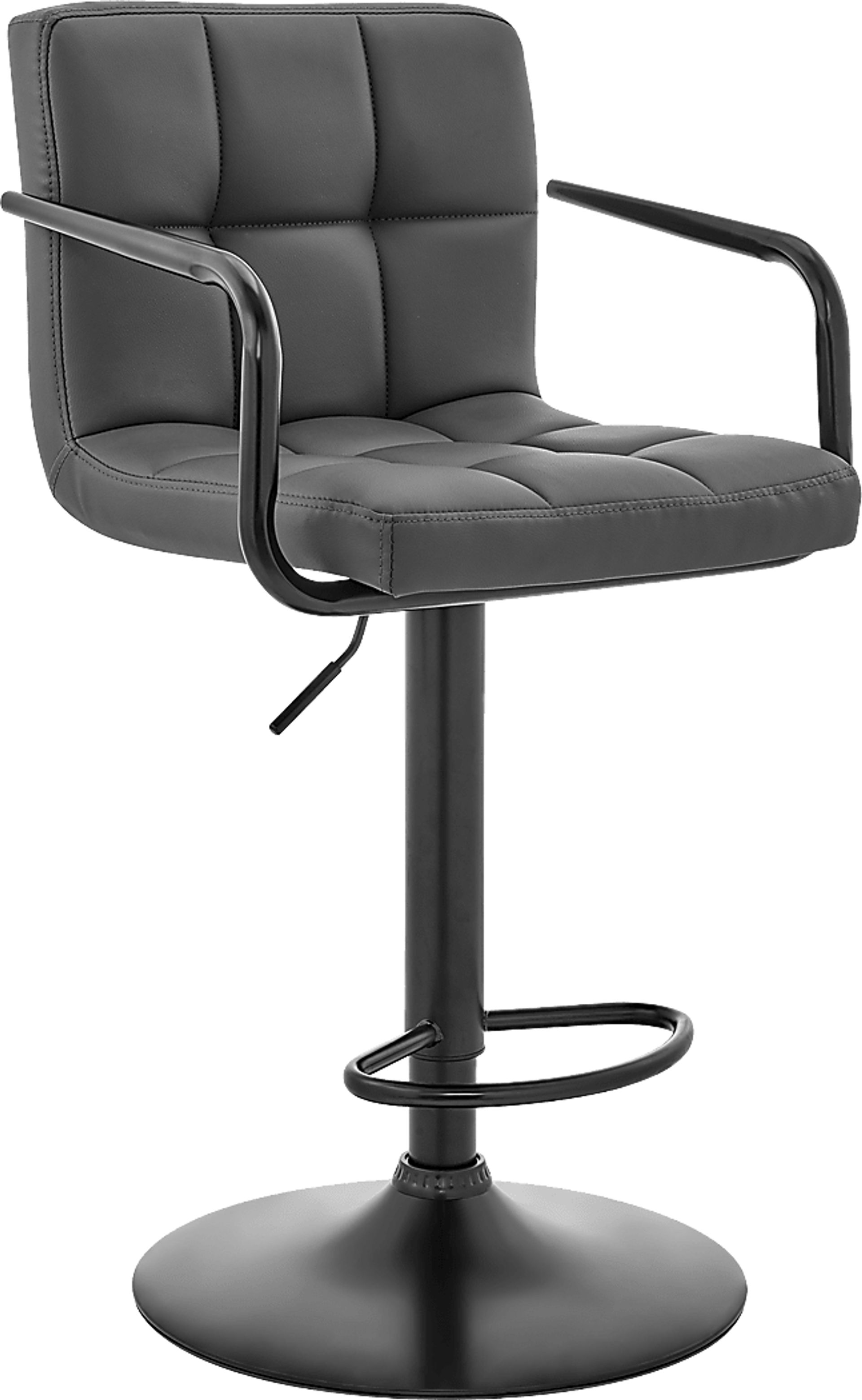 Vauthier Gray Bar Stool - Image 1