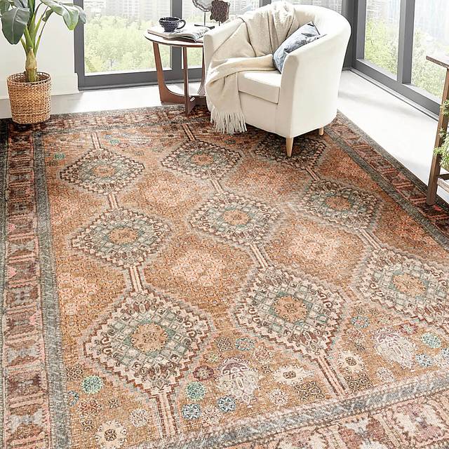 Vauxnet Beige 5' x 7'6 Rug - Thumbnail - Image 2