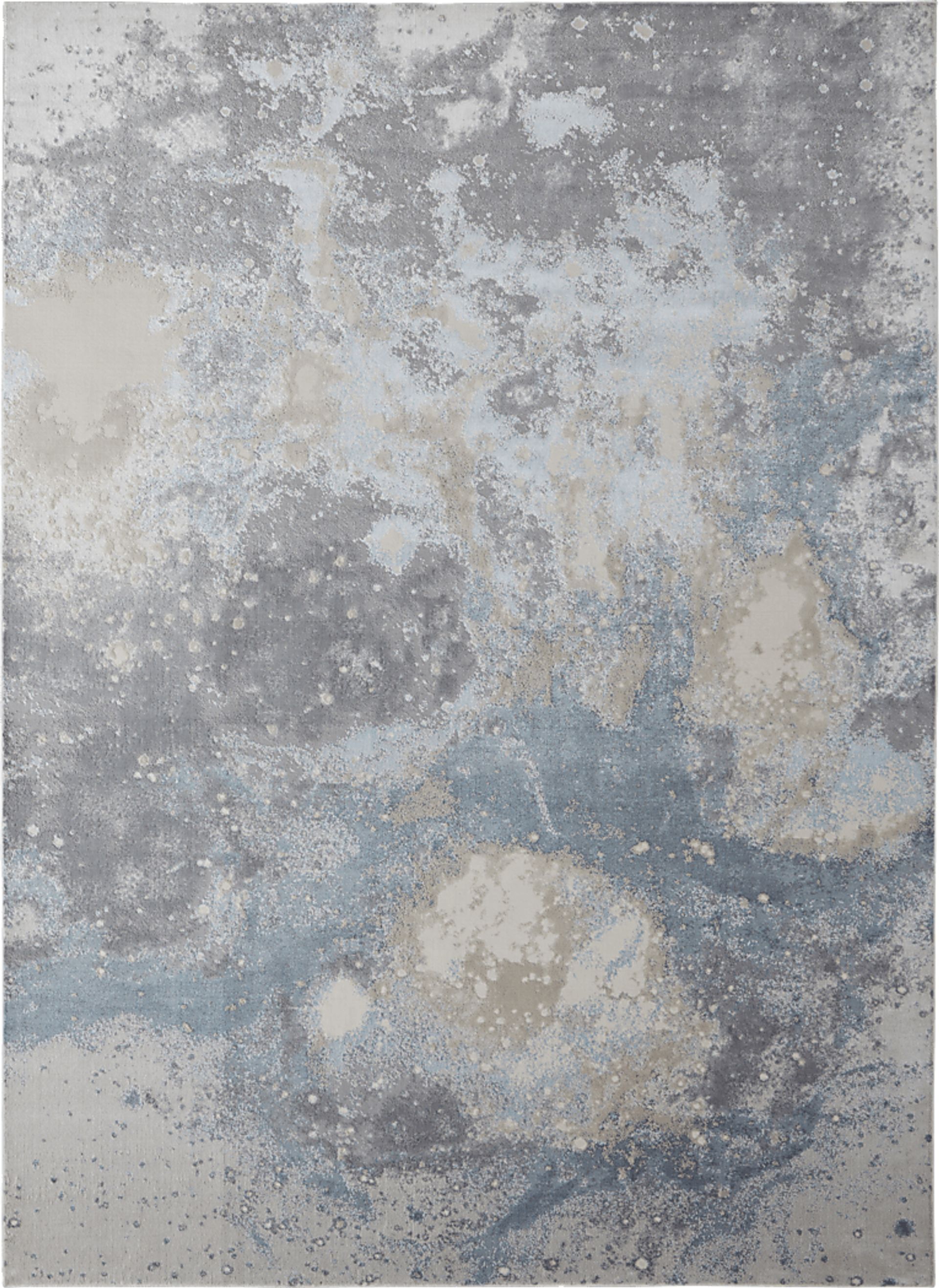 Vaves Blue 8' x 10' Rug - Image 1