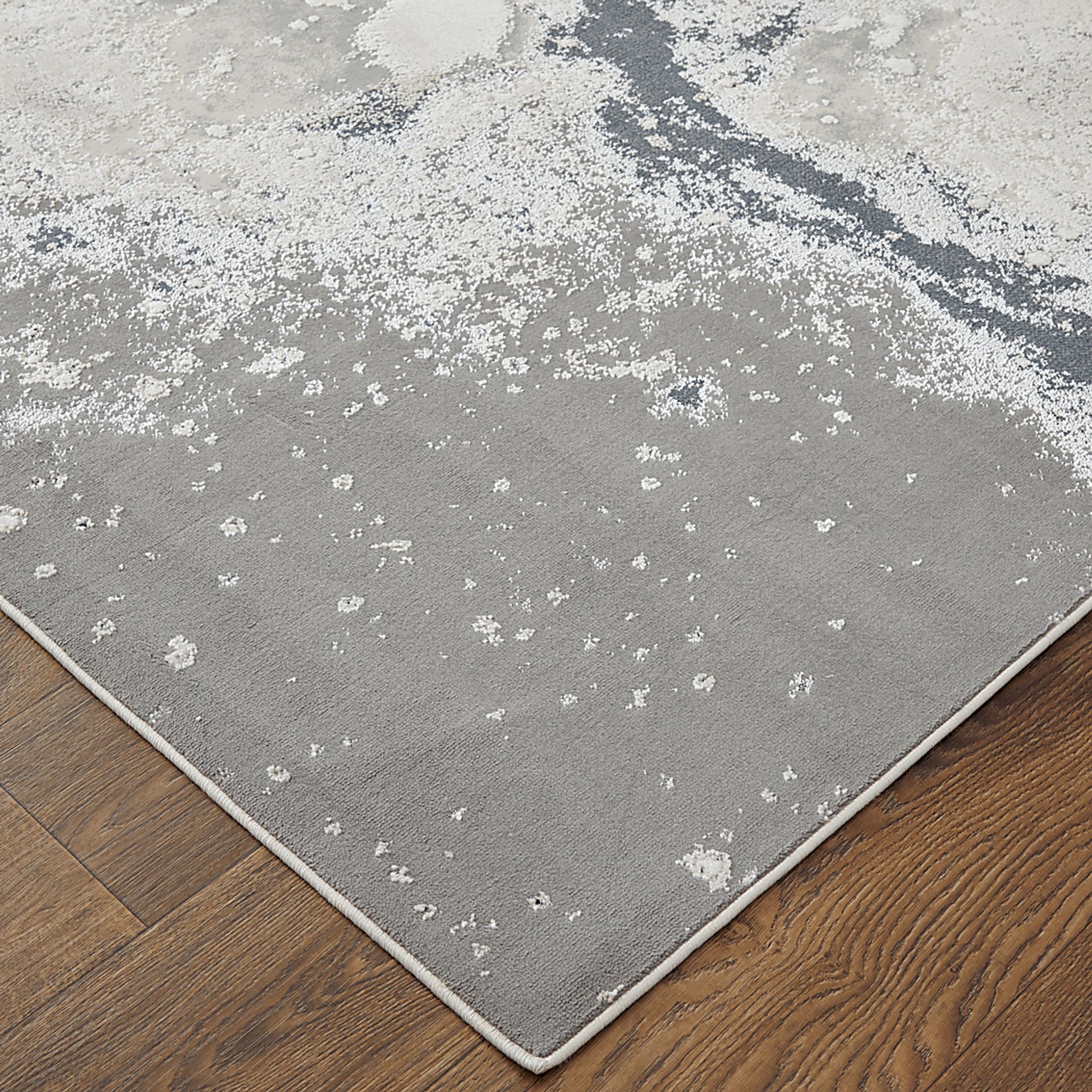Vaves Gray 2'10 x 7'10 Runner Rug - Image 6