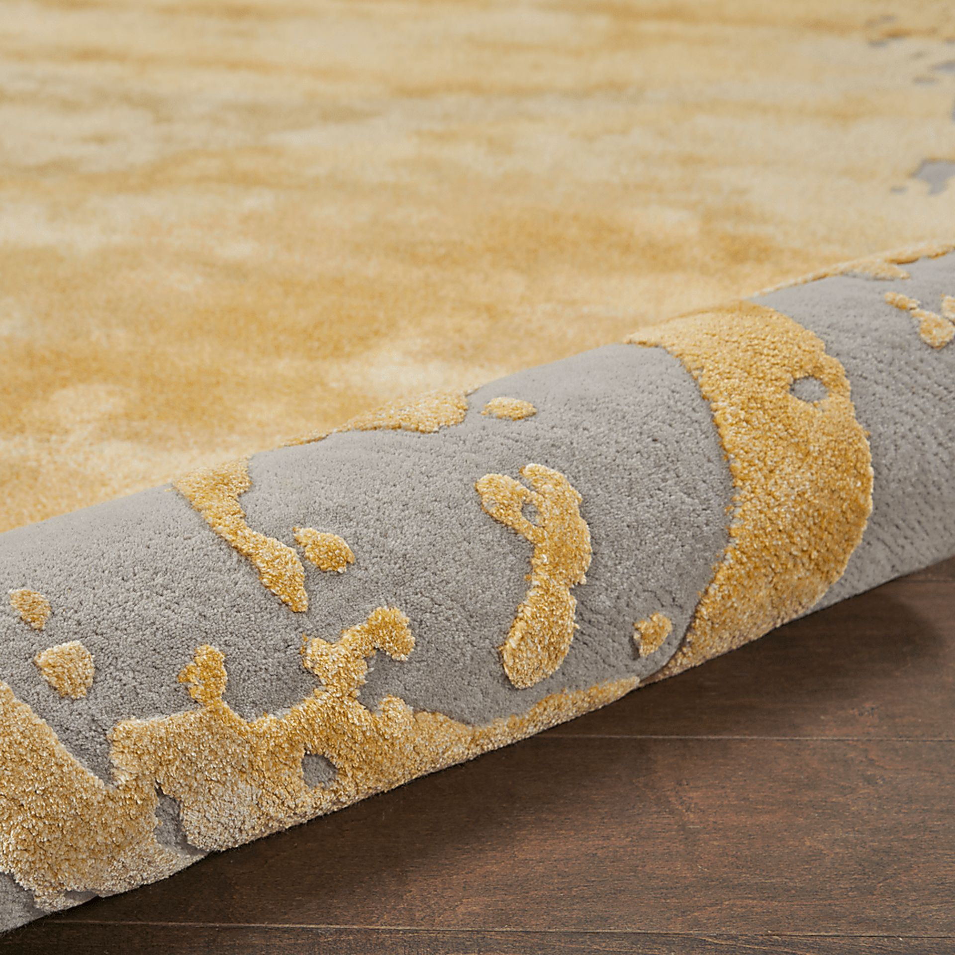Vawix Gray/Gold 5'6 x 7'5 Rug - Image 9